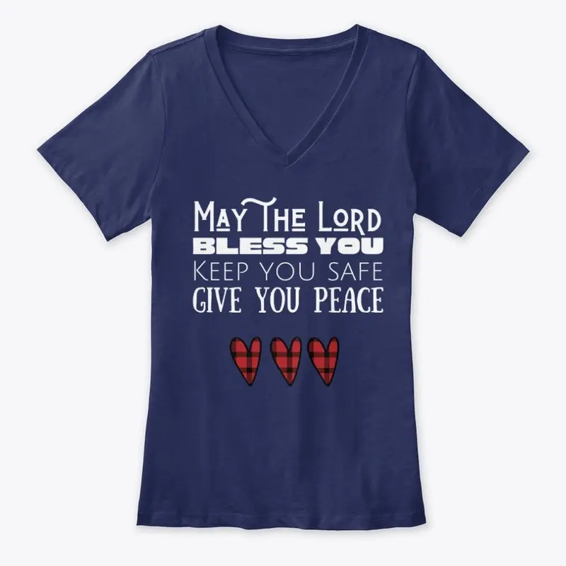 Hearty Blessing | V-neck T-shirts