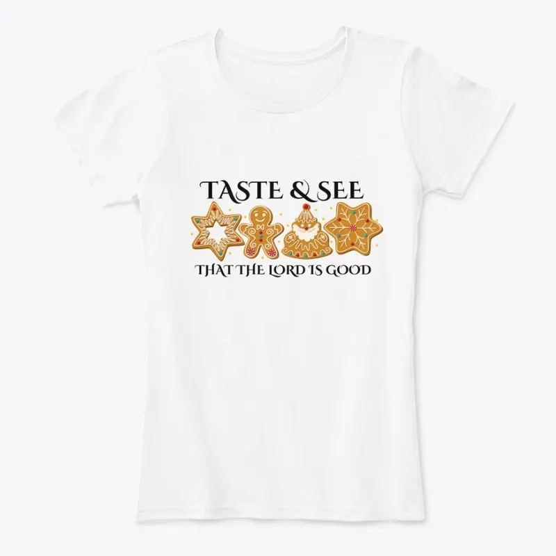 Taste and See | White | T-shirt Hoodie