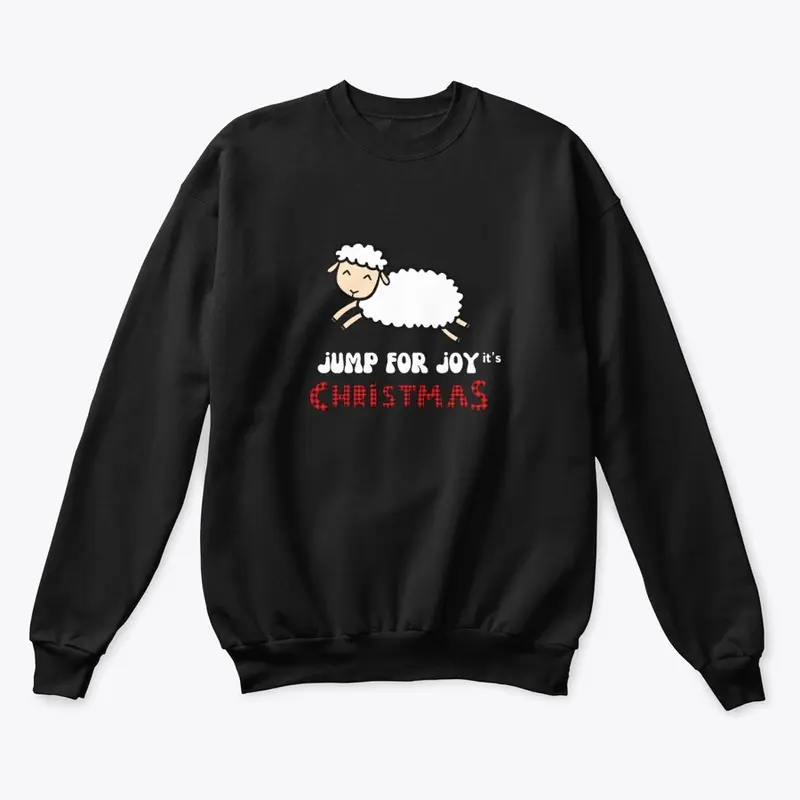 Jump for Joy | Black |T-shirt Hoodie