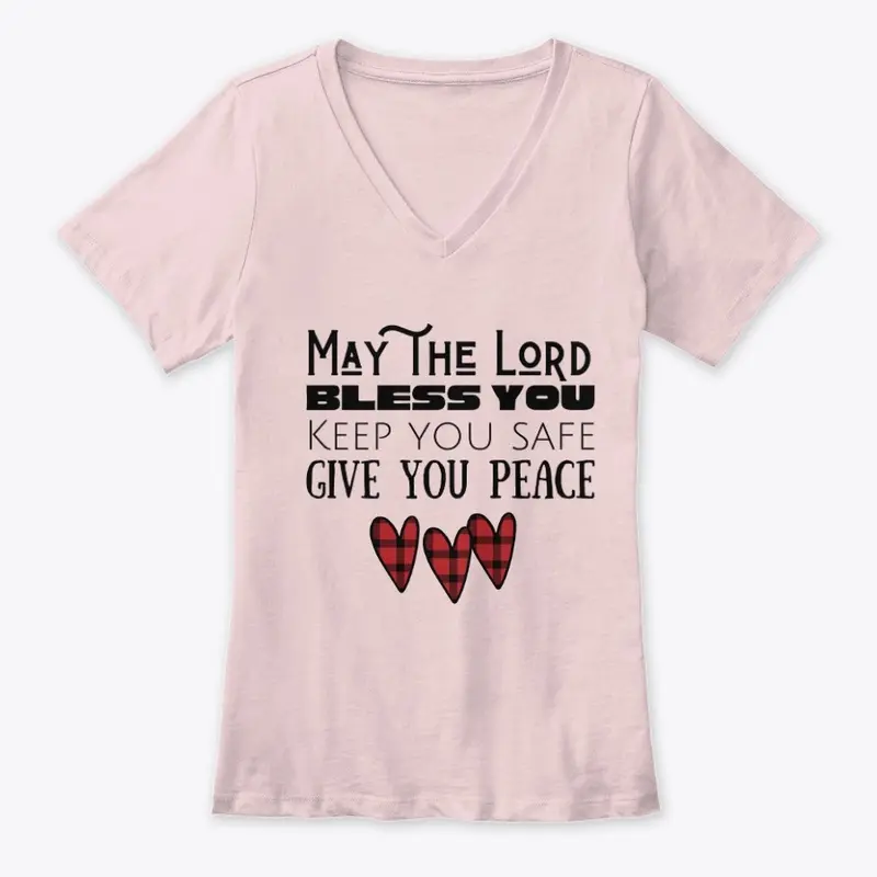 The Hearty Blessing |V-neck T-shirt