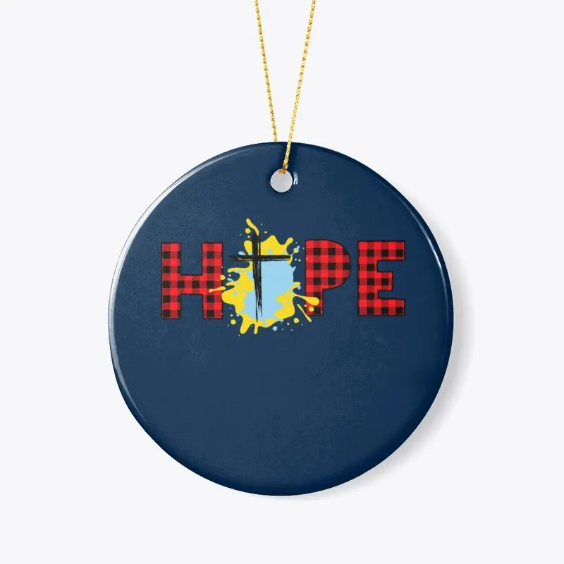 Hope | Plaid | Ukraine Colors